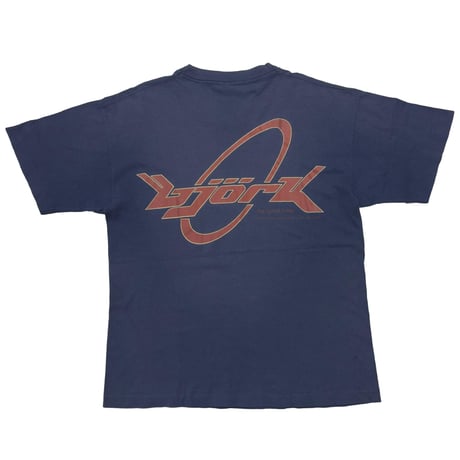 bjork 1994 THE LYRICAL TEXT NAVY SCREEN STARS LARGE 6838