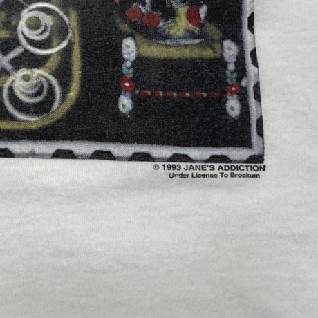 JANE'S ADDICTION 1993 EL RITUAL DE LO HABITUAL WHITE BROCKUM LARGE 5395