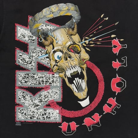 KISS UNHOLY PUSHEAD HANES LARGE 5954