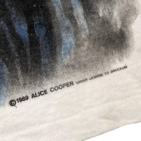 ALICE COOPER 1989 WHITE XL 3151