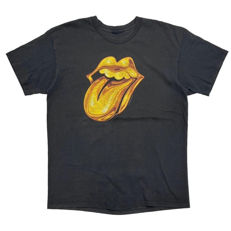 THE ROLLING STONES GOLD RIP & TONGUE BRIDGES TO BABYLON FITS XL 7774