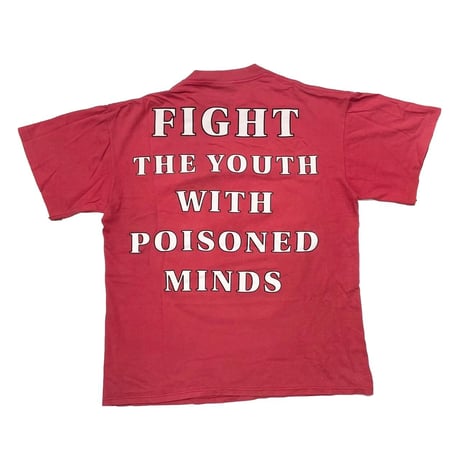 FISH BONE RACISM SUCKS BROCKUM LARGE RED 6981