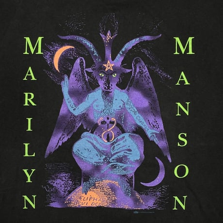 MARILYN MANSON WHEN I'M GOD EVERYONE DIES LS TEE TULTEX XL 0768