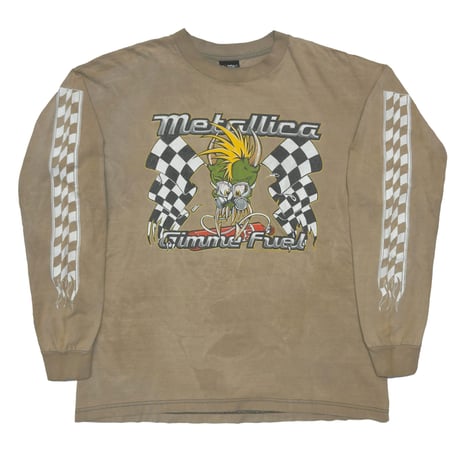 METALLICA 1997 GIMME FUEL LS BEIGE GIANT XL 3762