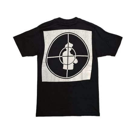 PUBLIC ENEMY 80s TARGET TEE CHED LARGE MADE IN USA 1126