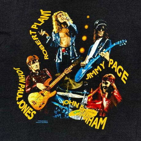 LED ZEPPELIN FRONT MEMBER HANES XL 0942