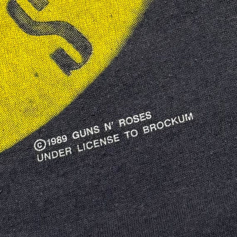 GUNS N' ROSES 1989 WAS HERE BROCKUM LARGE 6892