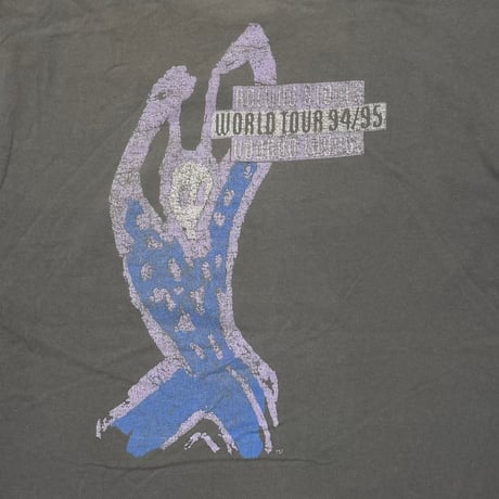 THE ROLLING STONES PURPLE SPIKE TONGUE VOODOO LOUNGE 94/95 BROCKUM XL 9904
