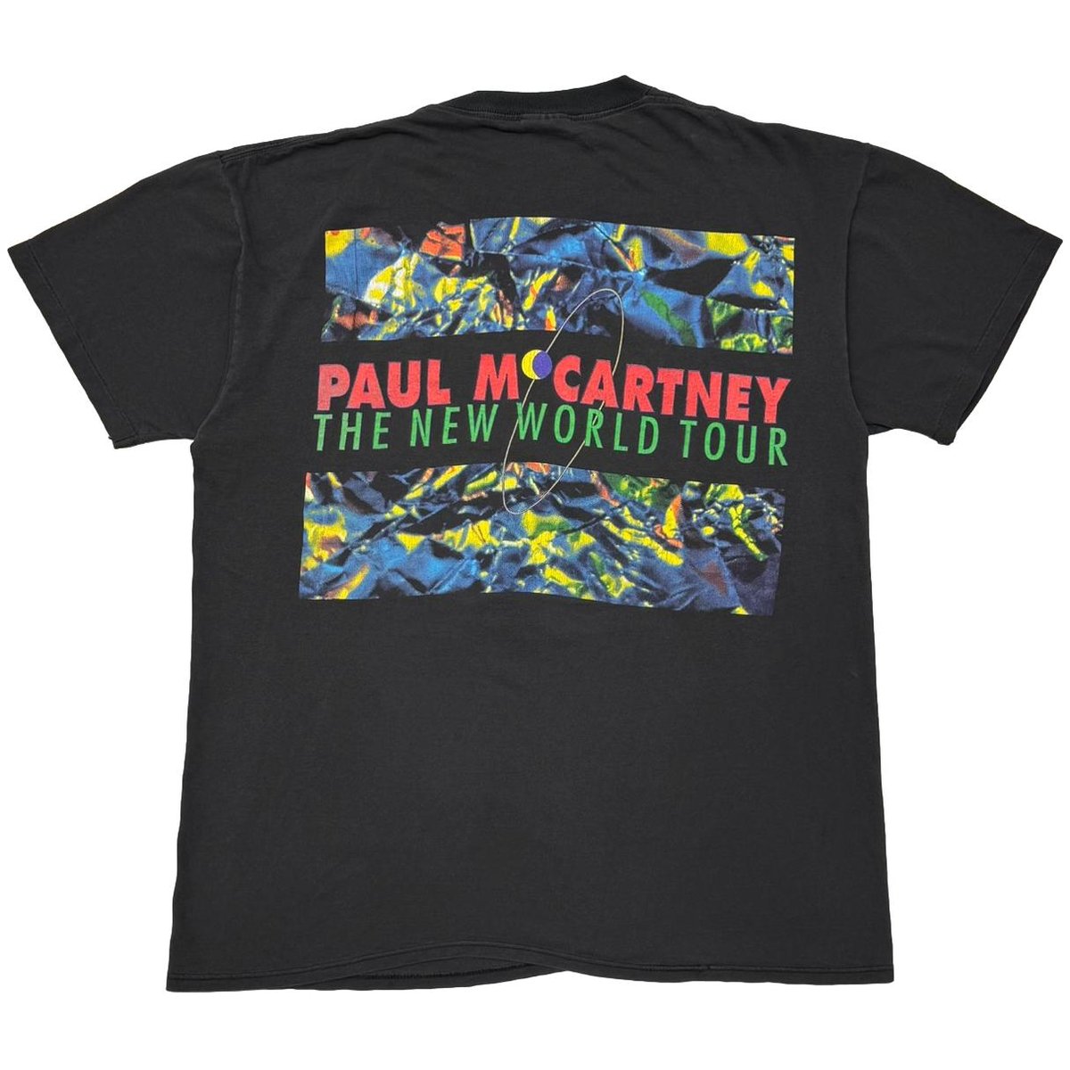 パ*ン様 【激レア】PAUL IS COOL - PAUL McCARTNEY PAUL MCCARTNEY THE NEW WORLD TOUR 1993 BLACK BR