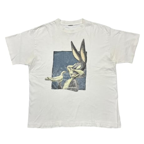 LOONEY TUNES BUGS BUNNY TEE WHITE FITS XL 7798