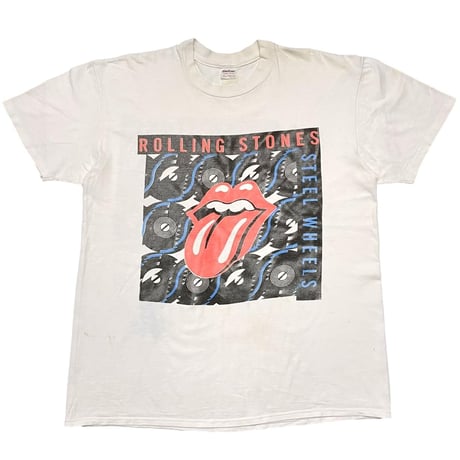 ROLLING STONES TOUR STEEL WHEELS WHITE XL 6517