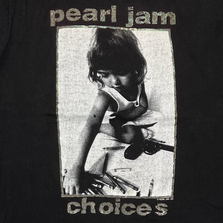 PEARL JAM 1992 choices Hanes LARGE 8431
