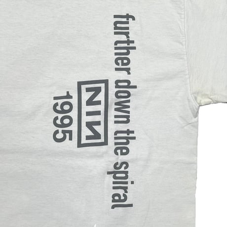 NINE INCH NAILS FURTHER DOWN THE SPIRAL WHITE ALL SPORT XL 3564