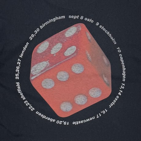 oasis 1997 BE HERE NOW TOUR DICE SCREEN STARS LARGE 0712