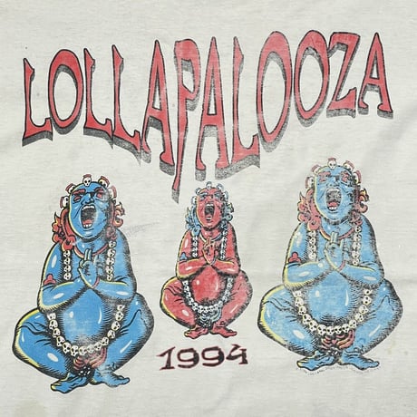 LOLLAPALOOZA 1994 NINE TEEN GIANT BY TEE JAYS XL 5770