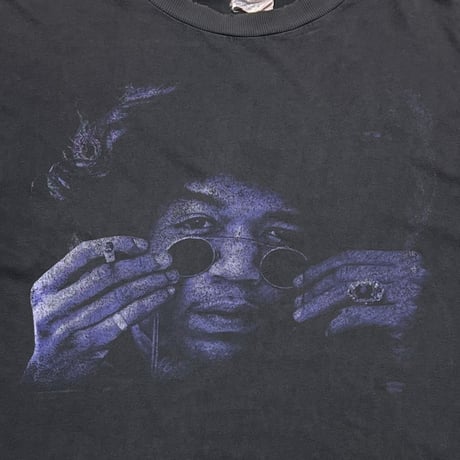 JIMI HENDRIX PURPLE FACE BACK SIGNATURE WINTERLAND XL 6200