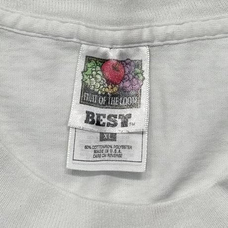 THE SMITHS THE WORLD WON'T LISTEN BROWN PORTRAIT WHITE FRUIT OF THE LOOM XL 4817