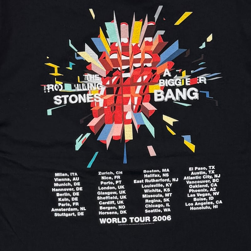THE ROLLING STONES RIP & TONGUE 2005-2006 A BIG