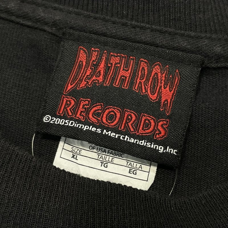 SNOOP DOGG DOGGY DOG 2005 DEATH ROW RECORDS TEE