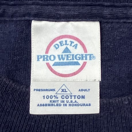 NINTENDO 2002 WHITE LOGO TEE NAVY DELTA XL 6273