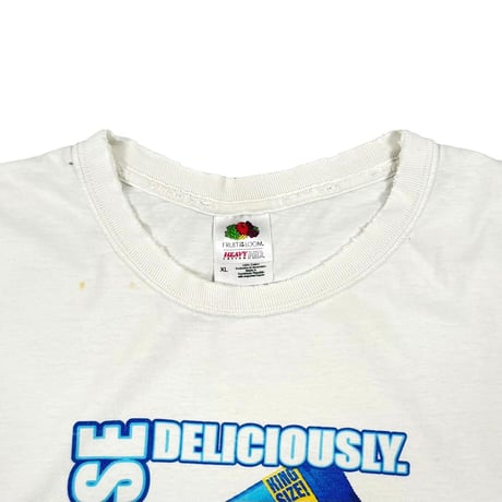 OREO CHOOSE DELICIOUSLY. WHITE FRUIT OF THE LOOM XL 9347