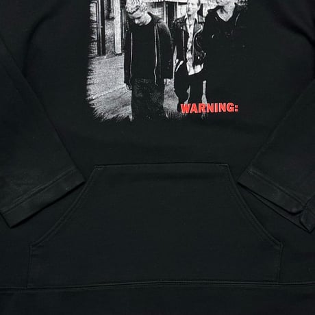 GREEN DAY WARNING MEMBER PHOTO SWEAT HOODIE BLACK FITS XL 5443