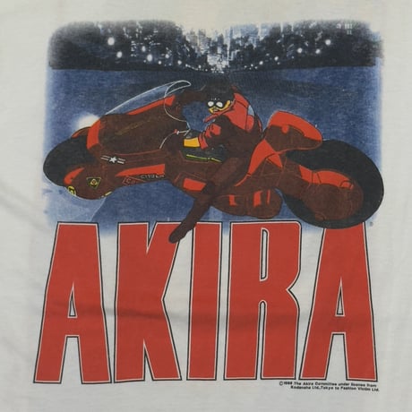 AKIRA KANEDA BIKE WHITE FASHION VICTIM LARGE 0814