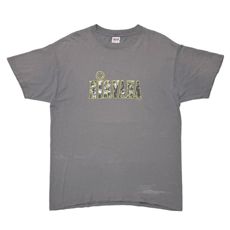 NIRVANA 1997 SMILE LOGO CHACOAL ANVIL XL 1345