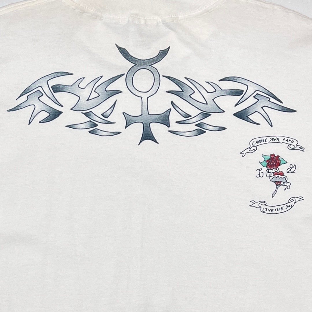 DENNIS RODMAN TATTOO LS DEAD STOCK WHITE XL | g