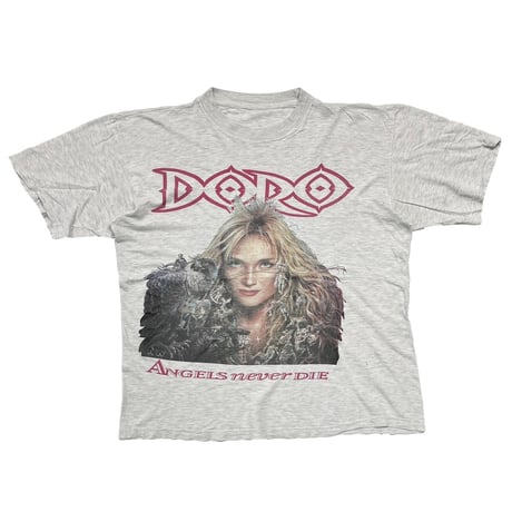 DORO PESCH ANGELS NEVER DIE ASH GREY EURO FITS LARGE 6761