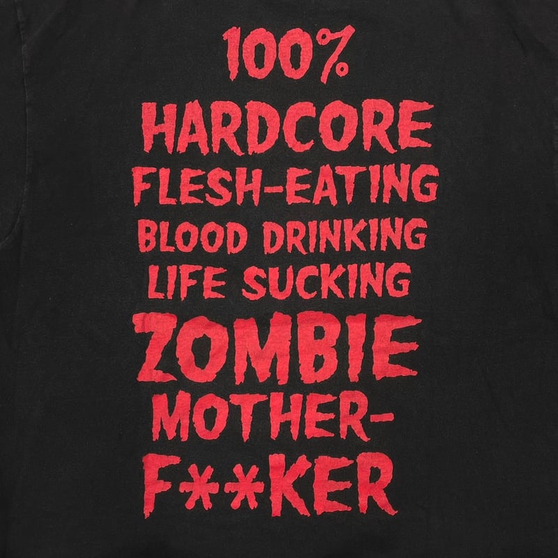ROB ZOMBIE 100% HARDCORE MOTHER-F**KER TULTEX X