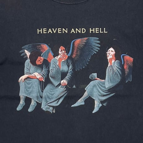 BLACK SABBATH Y2K SMOKING 3 ANGELS HEAVEN AND HELL FITS XL 4552