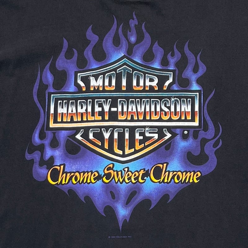 【激レア】Lサイズ HARLEY CHROME SWEET 黒ハーレー フレイム 激レア】Lサイズ HARLEY CHROME SWEET 黒ハーレー フレイム 激