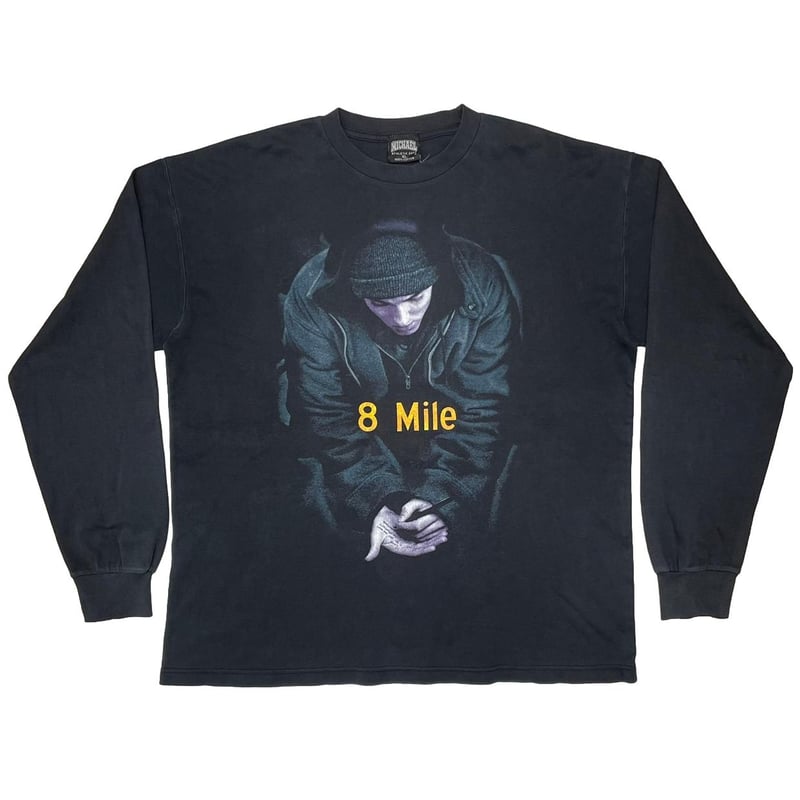 希少　EMINEM 8MILE MOVIE PROMO M&O ヴィンテージ 00s 8 Mile Eminem Movie Promo T-shirt. Vintage 2002 8 Mile