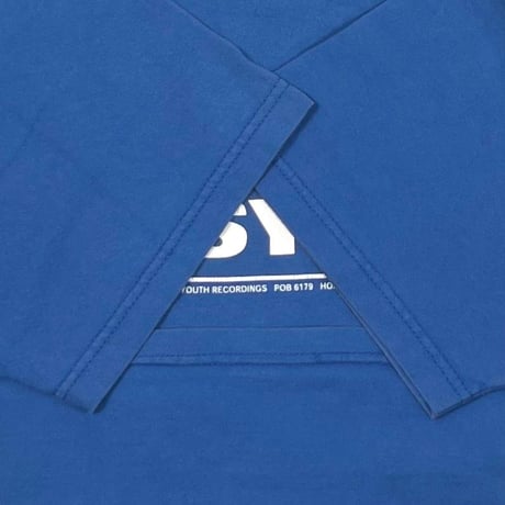 SONIC YOUTH SYR BACK CIRCLE ARABIC BLUE FRUIT OF THE LOOM LARGE 3232