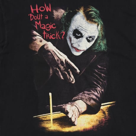 DARK KNIGHT MOVIE PROMO JOKER HOW ABOUT A MAGIC TRICK? XL 1383