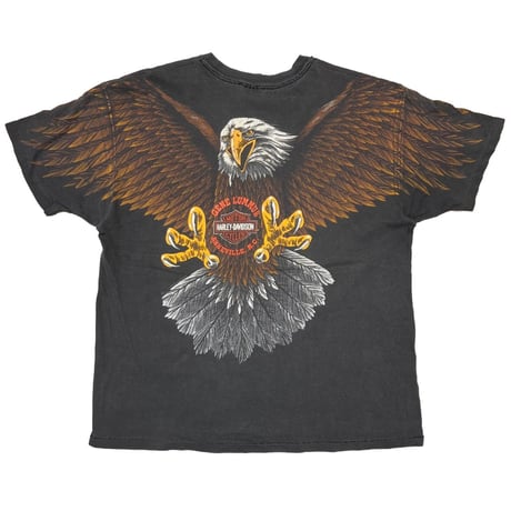 HARLEY DAVIDSON EAGLE OVP ASHEVILLE HANES XXL 8580