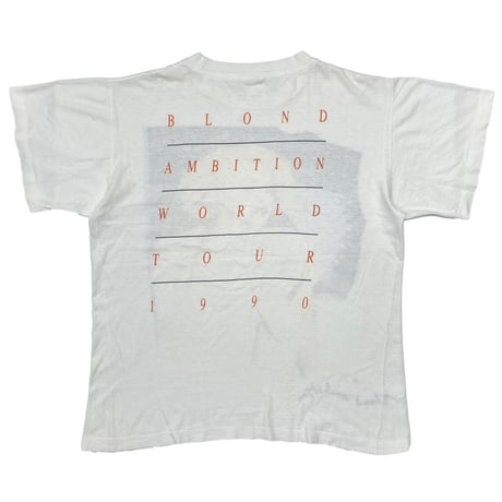 MADONNA BLOND AMBITION WORLD TOUR 1990 WHITE LARGE 1162