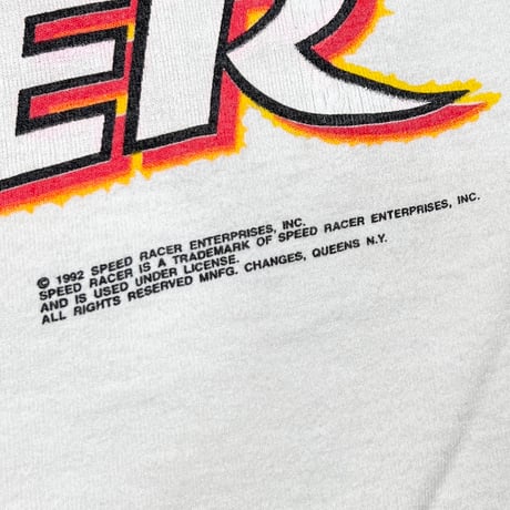 SPEED RACER 1992 WHITE CHANGES XL 2251