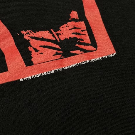 RAGE AGAINST THE MACHINE 1999 MEMBERS SILHOUETTE GIANT FITS XXL 7813