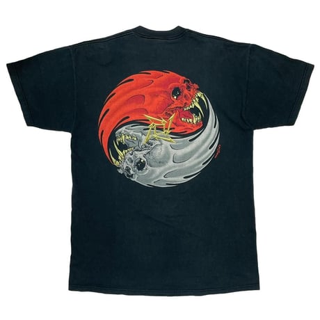 METALLICA PUSHEAD REBEL SKULL YING YANG GIANT LARGE 9808
