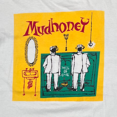 Mudhoney PIECE OF CAKE WHITE ONEITA XL 1084