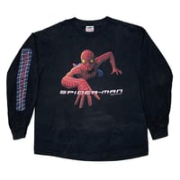 MARVEL SPIDERMAN 2002 MOVIE PROMO LS XL 8747