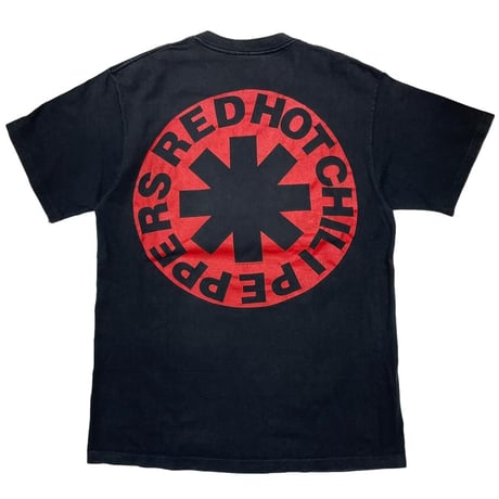 RED HOT CHILI PEPPERS 1990 CURVING LOGO MEMBER PORTRAIT GINAT BY TEE JAYS LARGE 1981