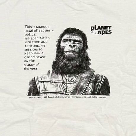 PLANET OF THE APES 1996 MOVIE PROMO WHITE MURINA LARGE 9309