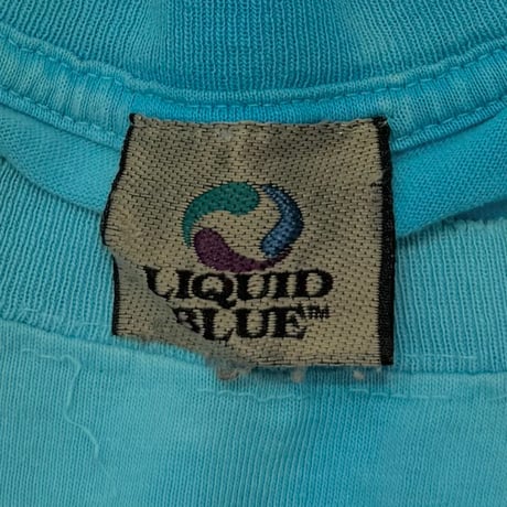 PINK FLOYD WISH YOU WERE HERE BLUE TIEDYE LIQUID BLUE FITS XL 1951