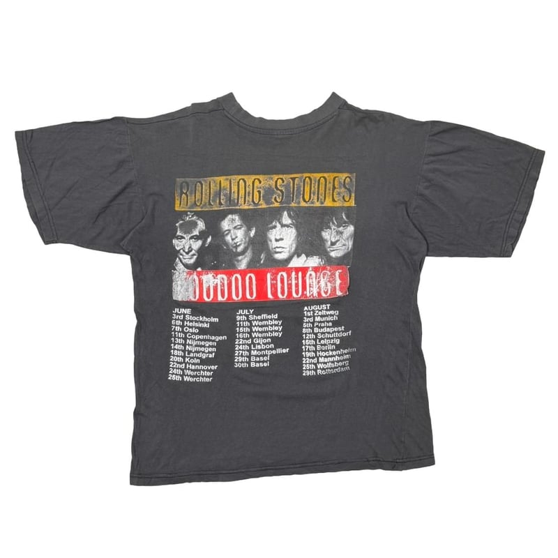 THE ROLLING STONES VOODOO LOUNGE PURPLE SPIKE T