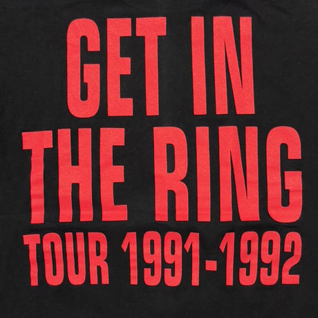 GUNS N' ROSES 1991 CARD ROSE GUN GET IN THE RING TOUR 1991-1992 ACME LARGE 5382