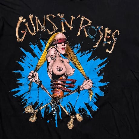 GUNS N' ROSES PRETTY TIED UP EUROPEAN TOUR 1992 EURO FITS XL 0292