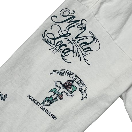 DENNIS RODMAN TATTOO LS WHITE XL 9223